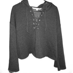 Cropped hoodie